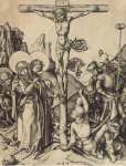 Schongauer Martin Crucifixion with Soldiers Sharing Crists Clothes  - Hermitage